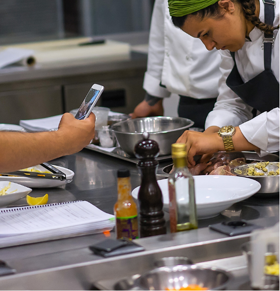 Kitchen food preparation